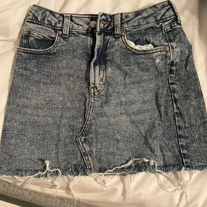 Denim skirt
